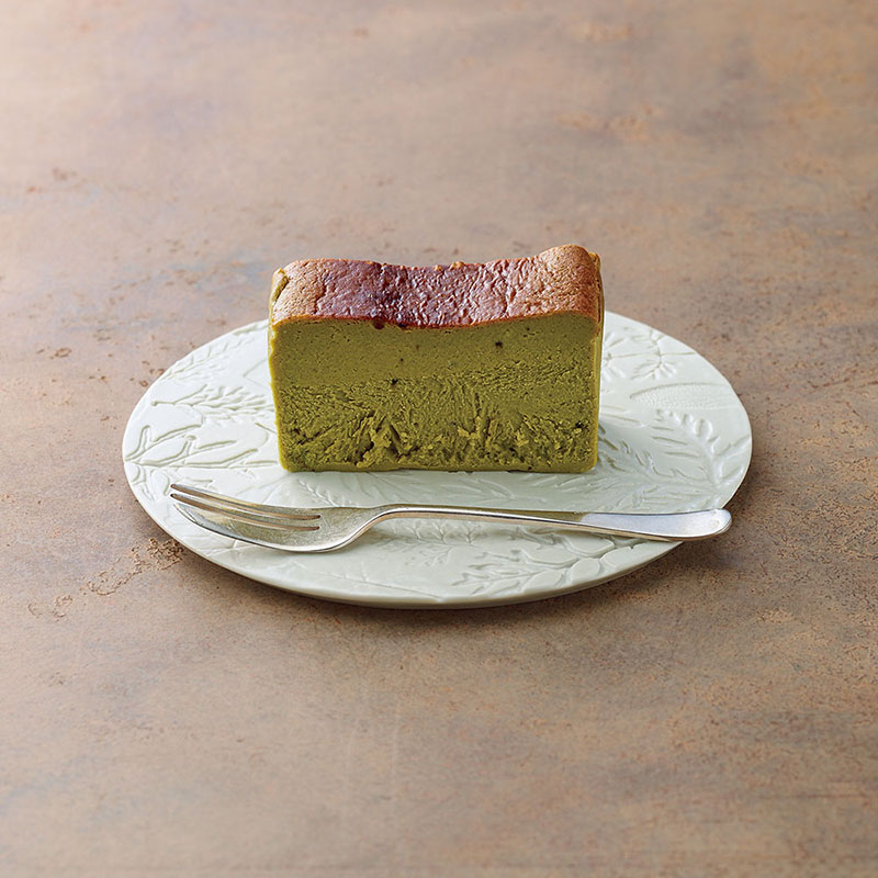 Matcha Milk Cheesecake.