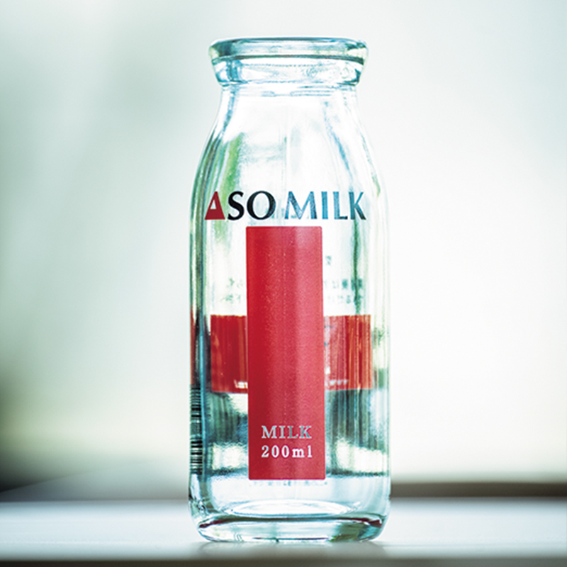 牛乳瓶のデザイン