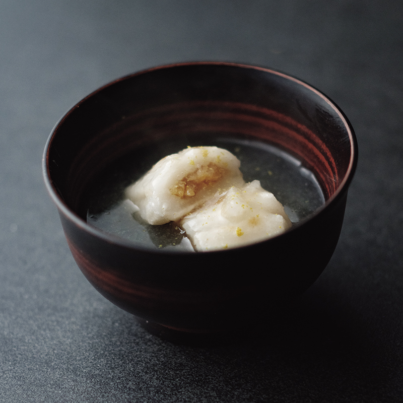 からすみもちのみぞれあん