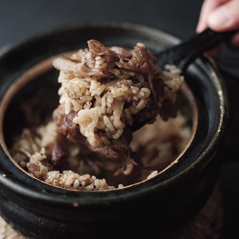 黒毛和牛とトリュフのかまめし