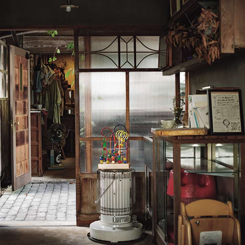 The shop’s interior was originally a medical clinic