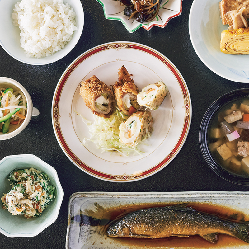 郷土料理の定食